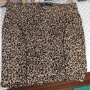 Torrid Leopard Print Pencil Skirt size 20